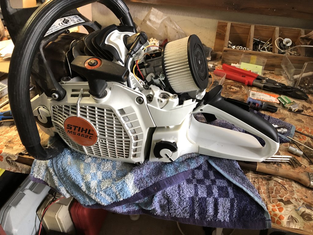 Kombihebel Problem Stihl MS 462 CM VW Seite 2 Alles rund um die